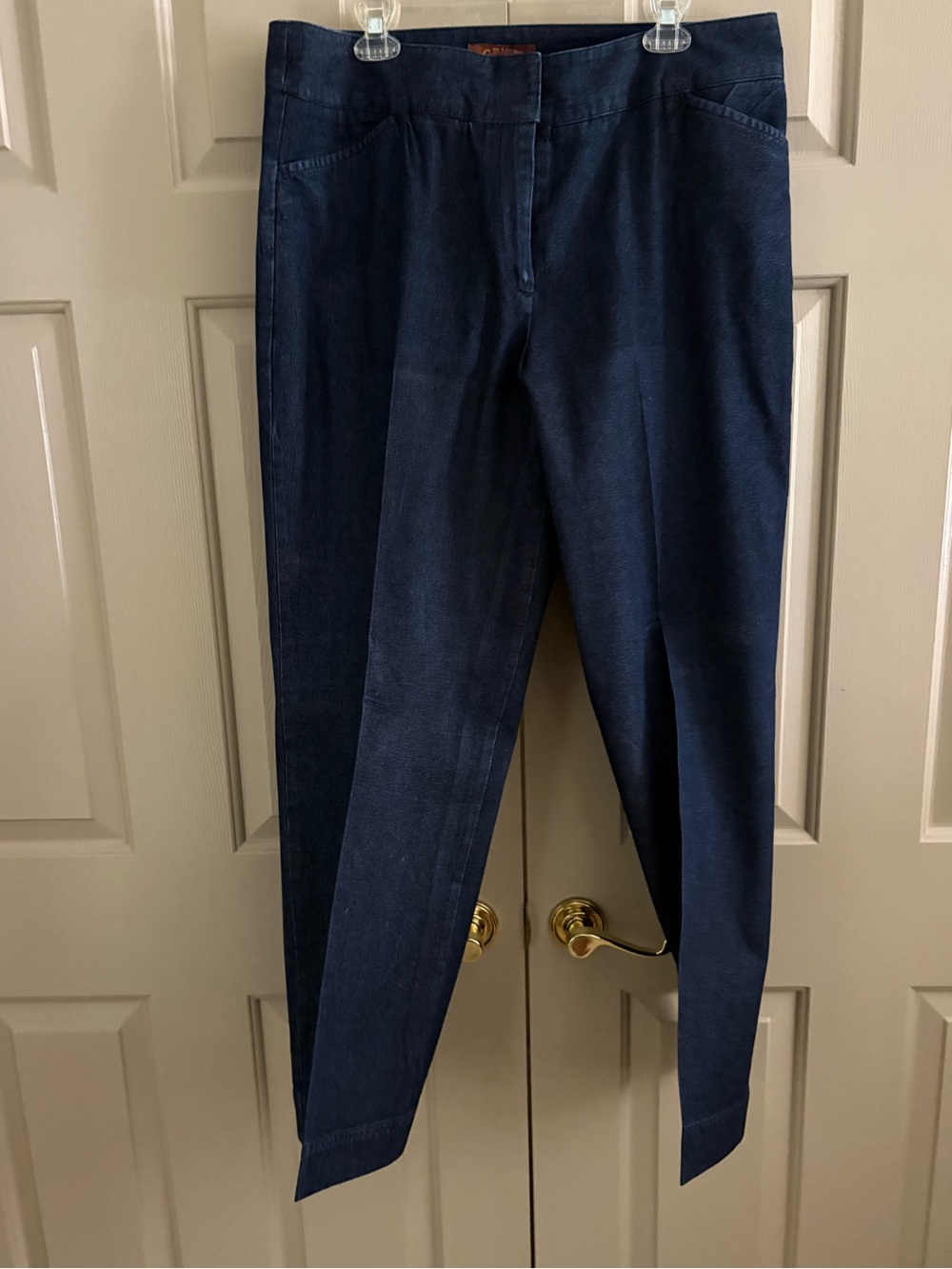 Orvis Women's Dark Navy Flare Jeans - Wide Leg